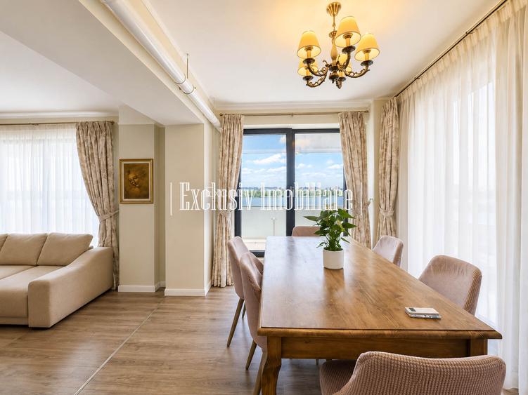 Vedere Frontala la Lac Tabacarie - Apartament de 140 mp cu 3 camere si 3 terase - 6