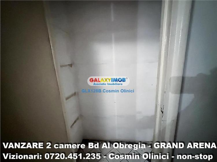 Apartament 2 camere Bd Obregia etaj 2 aproape Grand Arena 50 mp