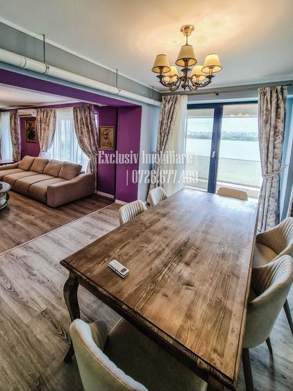 Vedere Frontala la Lac Tabacarie - Apartament de 140 mp cu 3 camere si 3 terase