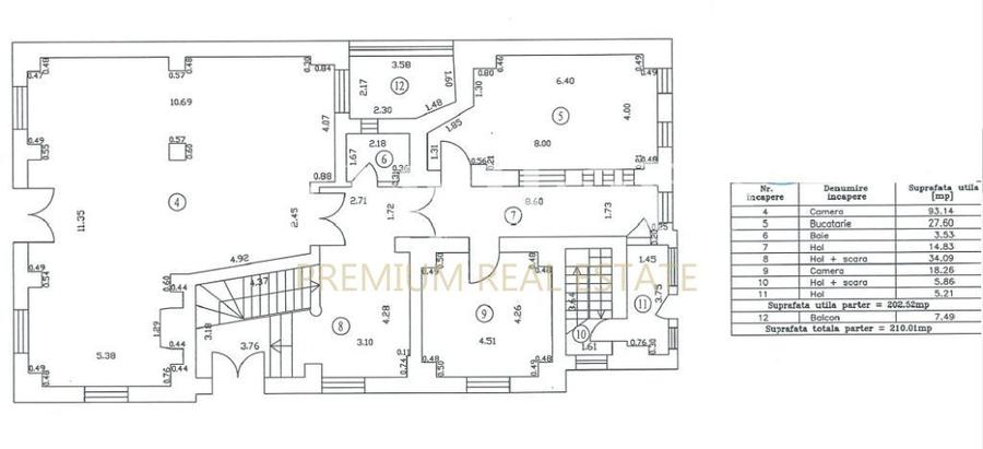 Vila superba cu 12 camere, 680mp teren, Cotroceni, parcari, Office/Rezidential - 2