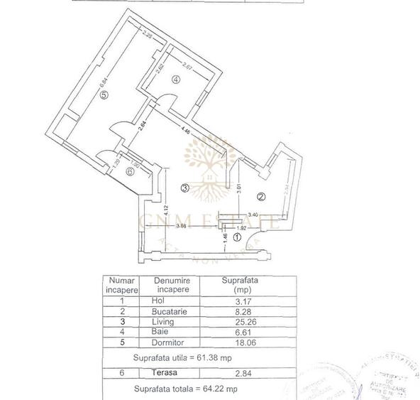 2 Camere 64 m.p | Et.2/3 | Bloc Nou | Zona Mall Vitan