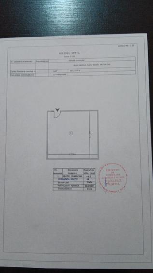 Militari Piata Gorjului suprafata 45 mp-pret 2500 euro