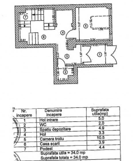 Spațiu comercial /birouri | Piața Romană – Lahovari | 340 mp | Mezanin - 10