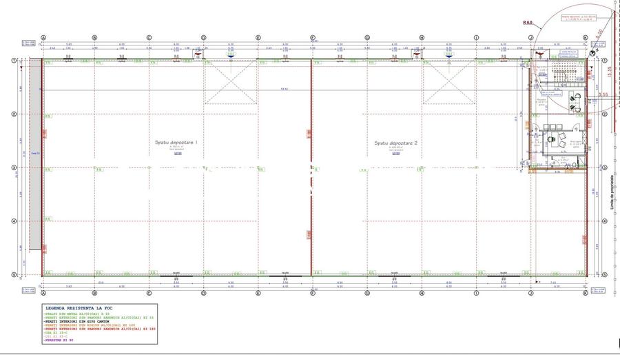 Hala nou construita 2025 autorizata ISU