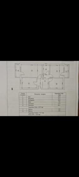 Vânzare  apartament 3 camere, Roman 0763121677