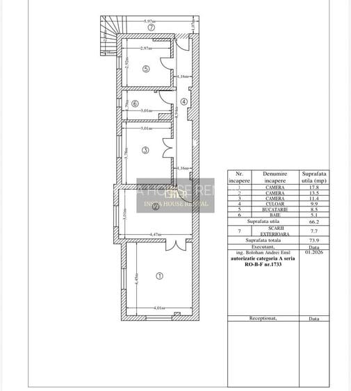 ❇️ Casă   Domenii | Str. Mircea Zorileanu | locuință sau business - 3