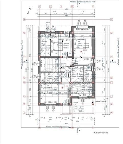 Casa cu teren 561 mp, predare la alb, in Cisnadie