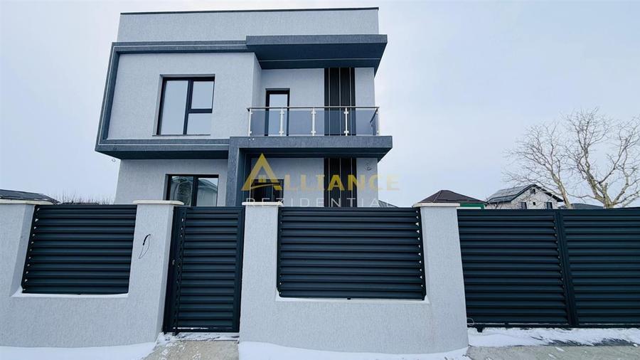 Casa moderna de vanzare in Berceni–cartier nou, teren 540 mp