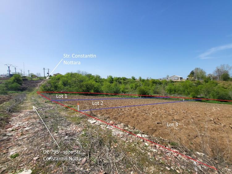 Intravilan vedere la lacul Snagov zona de vile noi
