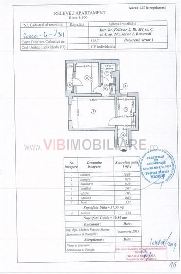 Apartament 2 camere de vânzare Intrarea Dr Felix - Piața Victoriei - mobilat - 10