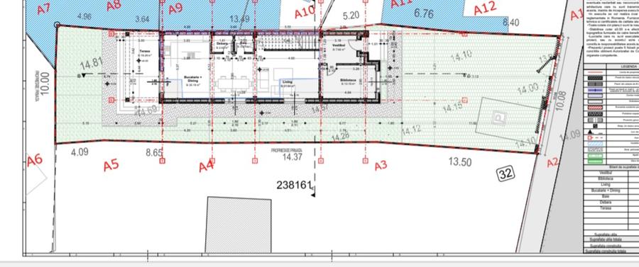 TEREN 400 MP +PROIECT SI AUTORIZATIE DE CONSTRUCTIE, ZONA DACIA - 4