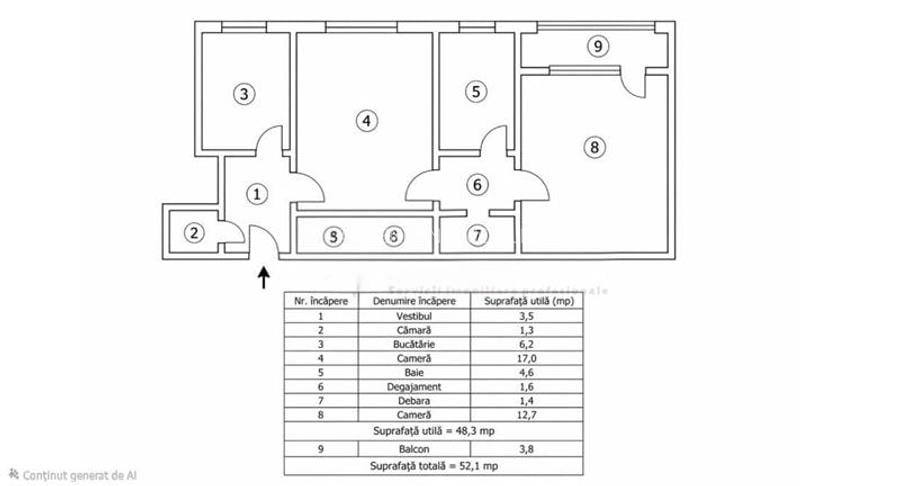 Pet friendly! Apartament doua camere, Bulevardul Victoriei, Brasov - 16