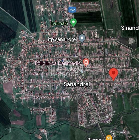 Teren cu casa demolabila in Sanandrei