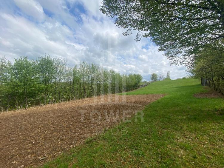 Teren 1200 mp în Tocilele de Sus – priveliște panoramică, utilități la stradă