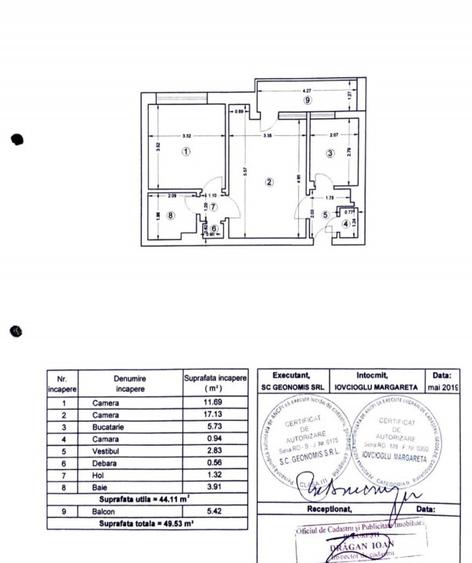 Apartament 2 camere | Renovat | Grivița | metrou | vedere spate - 12