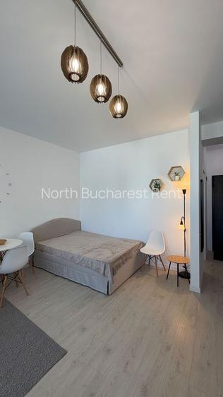 Studio de inchiriat Residence 5 (Rond OMV, Pipera Plaza)