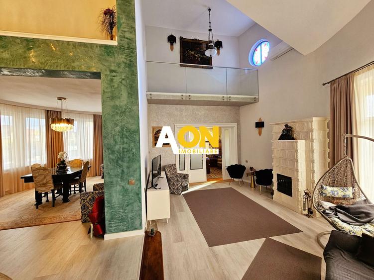 Casă de lux D+P+1, Cetate Alba Iulia, 616 mp, teren 937 mp, 2 garaje