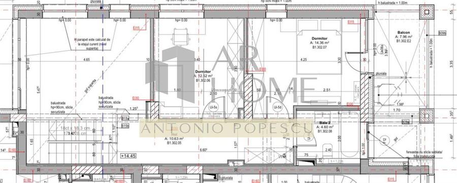 Penthouse de tip duplex, 3 camere, in Ploiesti, zona Albert - 21