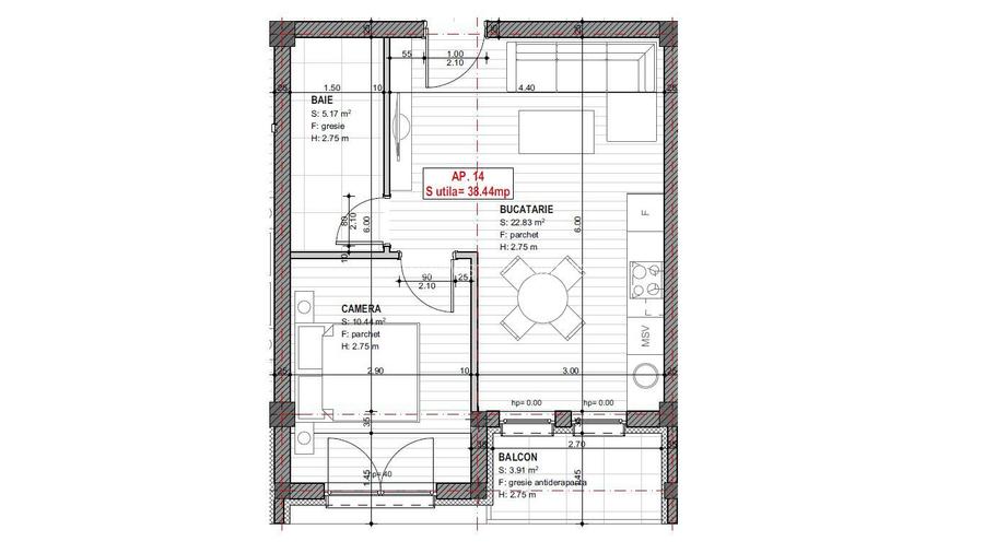 Giroc-ESO | Apartamente de 2 si 3 camere| Bloc cu lift - 17