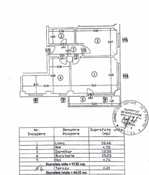Delta Vacaresti - Vanzare apartament 2 camere