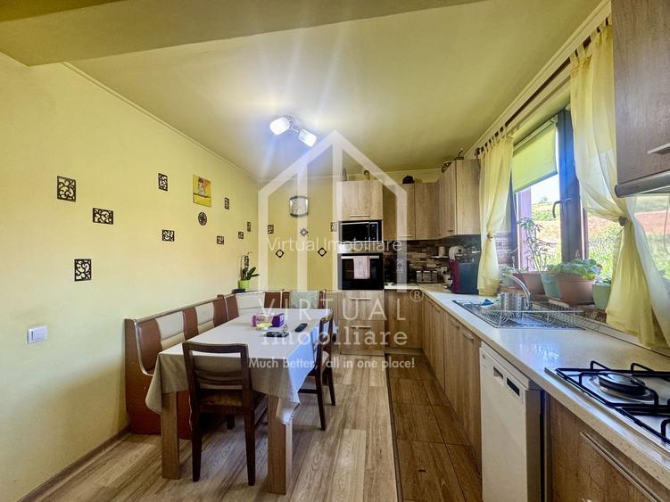 Duplex cu 3 camere,  90mp utili, 151mp teren, mobilata, Sura Mare - 3