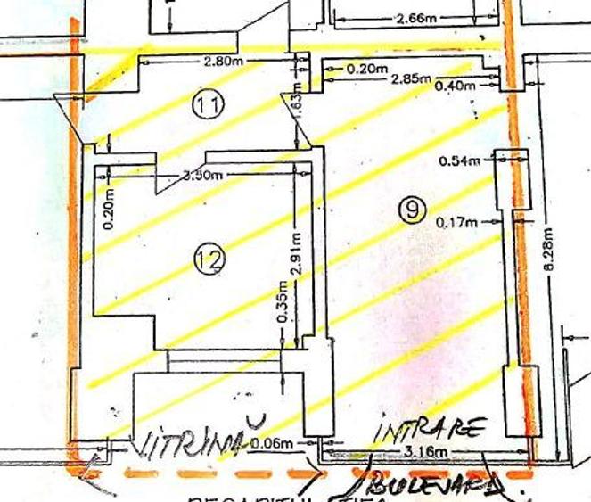 Zona Mihai Bravu sp 70 mp vizibilitate buna