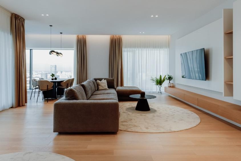 One Verdi Park | 4 camere | 209 mp | Etaj 18 | Vedere Parc & Lac | 2 parcări
