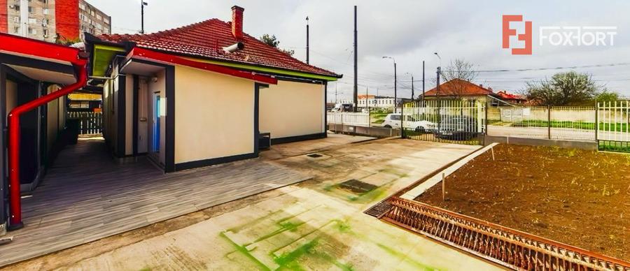 Spatiu comercial si terasa cu casa de locuit - zona Dambovita