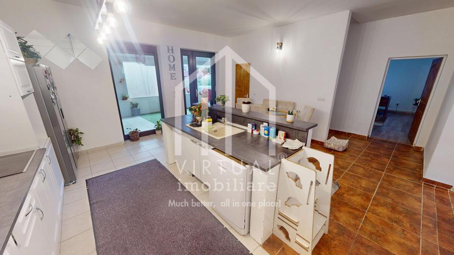 Casa pe un singur nivel de vanzare in Sibiu, teren de 700 mp
