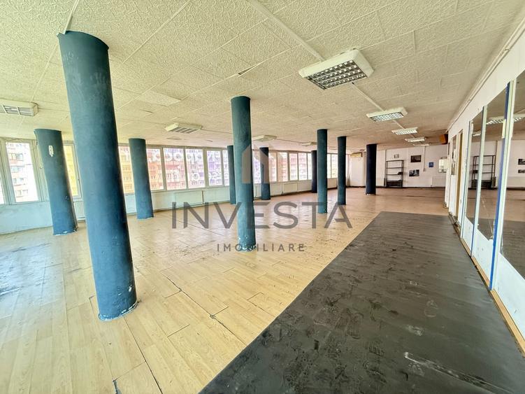 Spatiu pe 2 niveluri – 160 mp, trafic intens, zona 21 Decembrie