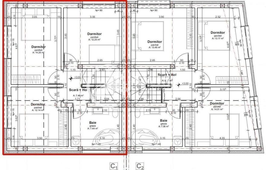 Duplex cu 4 camere | 2 garaje | Dambul Rotund | 7min Rivus Mall | Comision 0 - 9