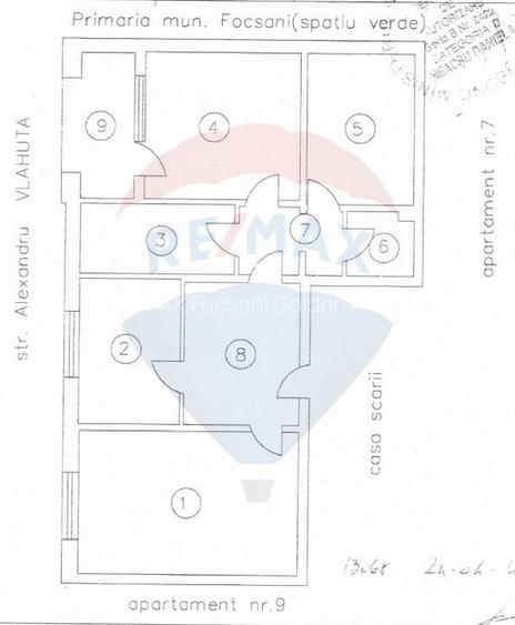 Apartament cu 3 camere str. Alexandru Vlahuta - 10