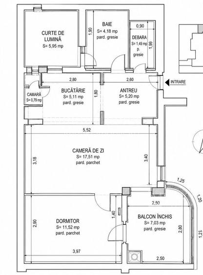 Apartament cu 2 camere in zona FSEGA - 1