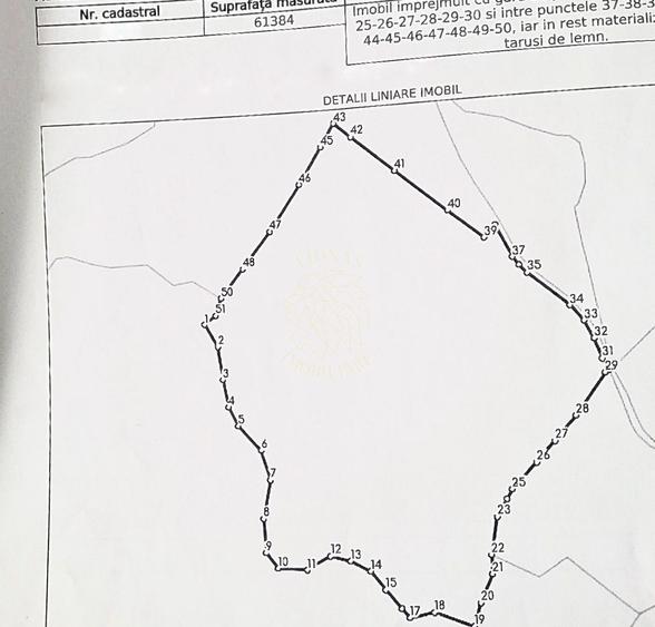 Oportunitate!Teren intravilan 61.38400mp-Parcelabil-utilitati-Colibita