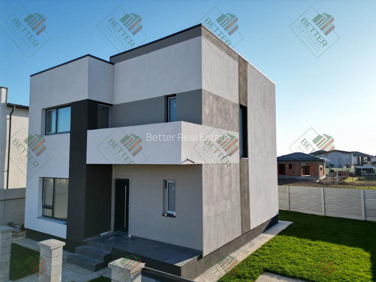 Casa 4 camere modernă Berceni Ilfov - curte 375 mp - acces asfaltat - 4