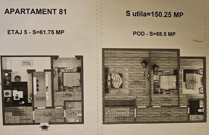 Apartament 5 camere Dristor
