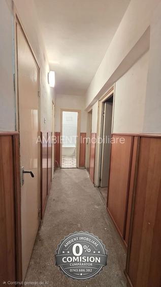 Apartament cu 3 camere, etaj 1 (parter cu demisol), VASLUI zona CENTRU; - 6