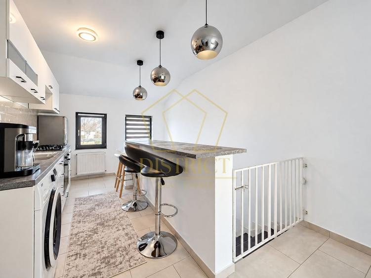 Apartament cu 2 camere mobilat | Etajul 1 | 57 mp utili | in Giroc la asfalt.