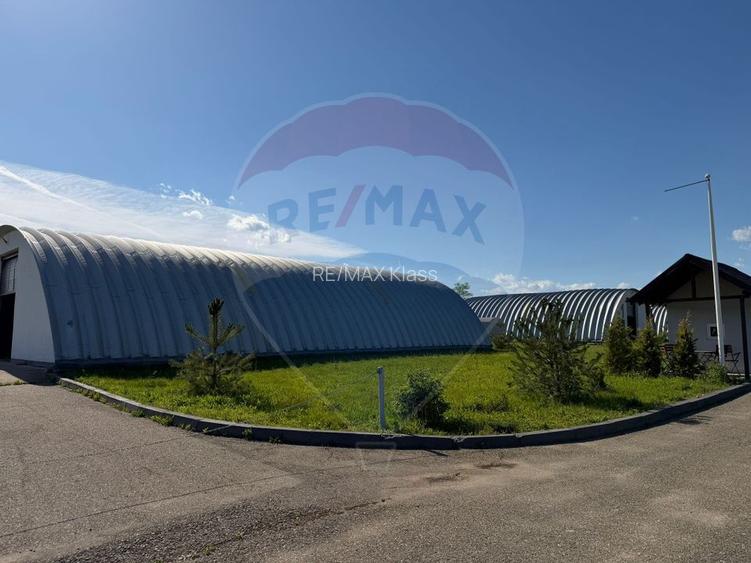 4 HALE INDUSTRIALE INDIVIDUALE SUPRAFATA TOTALA 1.407 mp, Acces DN 1 - 5