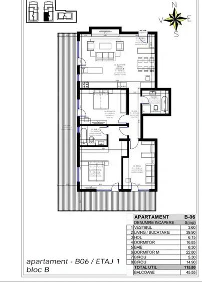 Apartament 4 Camere Premium | Iancu Nicolae | Terasa Generoasa