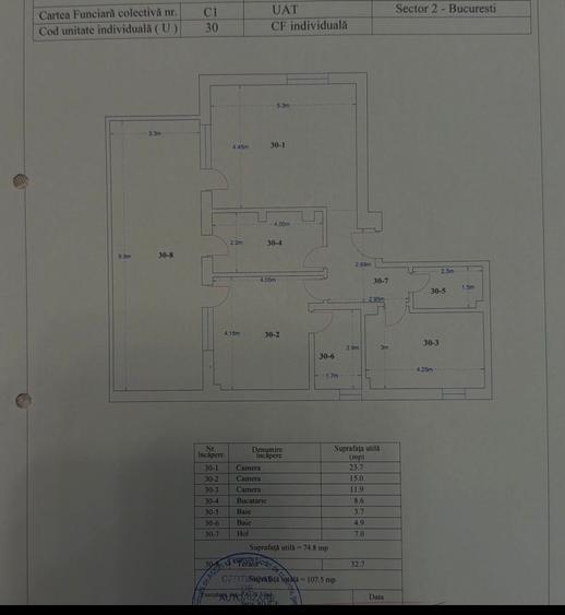 Colentina | 3 Camere | 2x Bai | Terasa | Centrala | Decomandat
