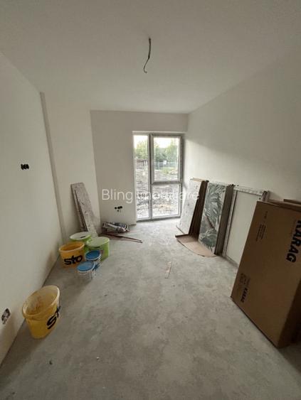 Duplex semifinisat Chinteni 120mp utili in ansamblu privat de case  - 7