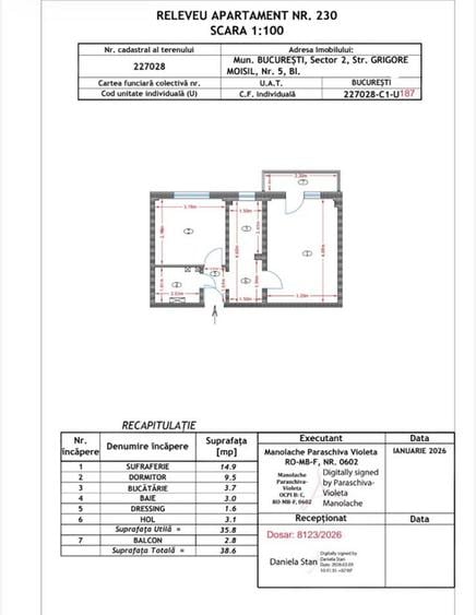 Lacul Tei, apartament 2 camere