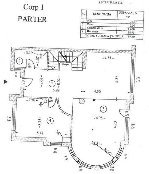 Vilă cu 8 camere langa parc | 450mpc | 400mp teren - 2