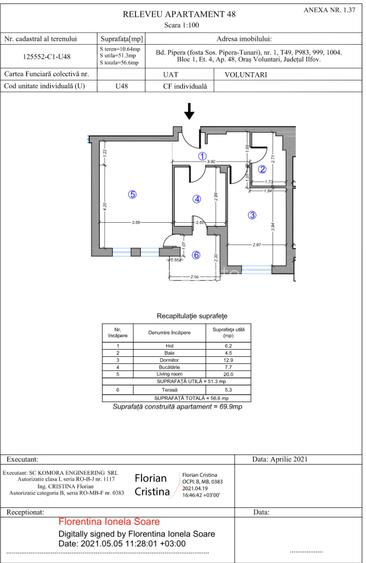 Apartament 2 camere nou, parcare inclusă | H Pipera Lake - 13
