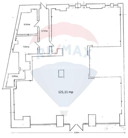 Spațiu comercial de închiriat – Piața Romană | 140 mp | Vad excelent - 3