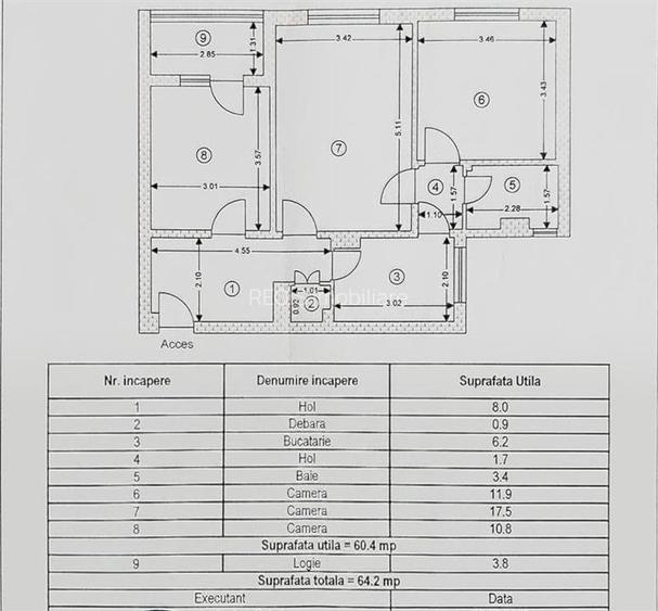Apartament 3 camere Calea Bucuresti - 13