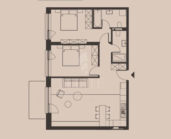 Apartament 3 camere în zona PIATA MIHAI VITEAZUL
