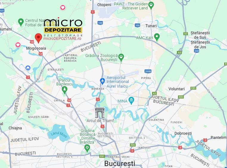 Birou de inchiriat - MOGOSOAIA - microDEPOZITARE.ro