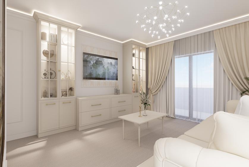 INTABULAT: Apartament cu 2 camere, decomandat, complet echipat